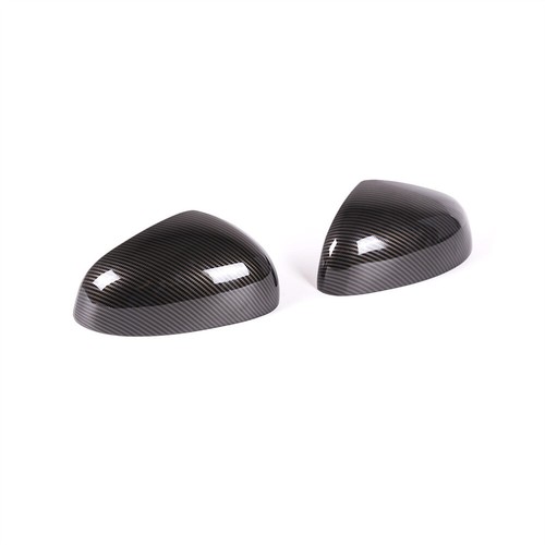 2×Carbon Fiber Side Rearview Mirror Caps Cover For Mercedes-Benz Smart 2016-2021 - Picture 6 of 12