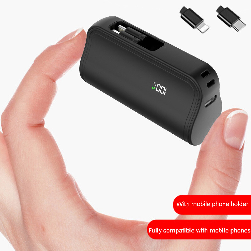 Portable Charger 10000mAh Power Bank Battery Pack For iPhone/Android withBracket-image