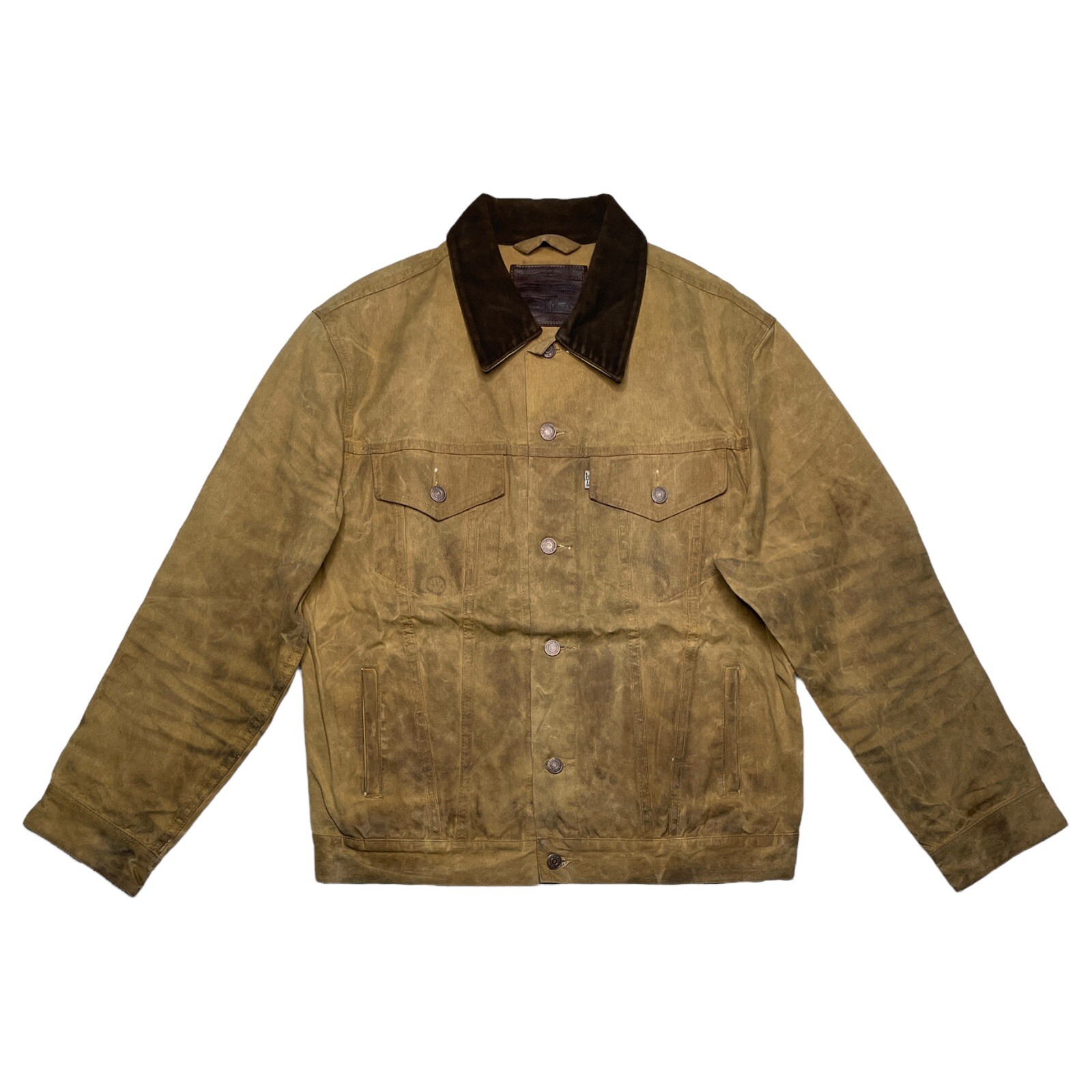 Levi’s x Filson Waxed Tin Cloth Trucker Jacket XL Gem