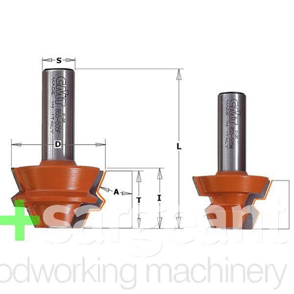 CMT 855 Lock Mitre Router TCT S-1/2 D-1-15/32x7/8 Price is Inc VAT@20%