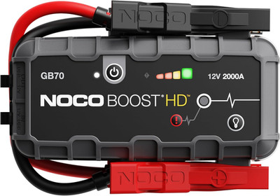 NOCO Boost HD GB70 2000A 12V UltraSafe Jump Starter for 8.0L Gas and 6.0L Diesel