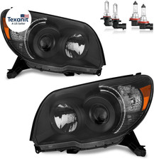 Headlights W/Bulbs for 2006 2007 2008 2009 4Runner Limited Sport SR5 Projector H