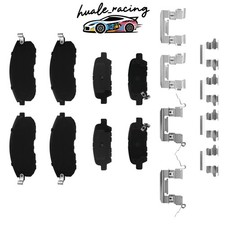 New Brake Pads Front and Rear Ceramic For Nissan 350Z Juke Sentra Altima