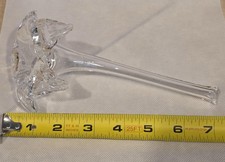 Hand Blown Glass Calla Lily Trumpet Flower