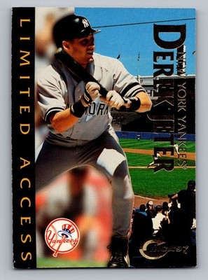 1997 Fleer Limited Access #7 Derek Jeter HOF EX-MT DBcardbarn