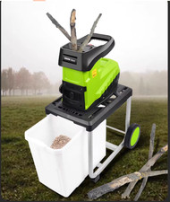 Trituratore elettrico per rami ad alta potenza 2800W trituratore foglie e rami alberi