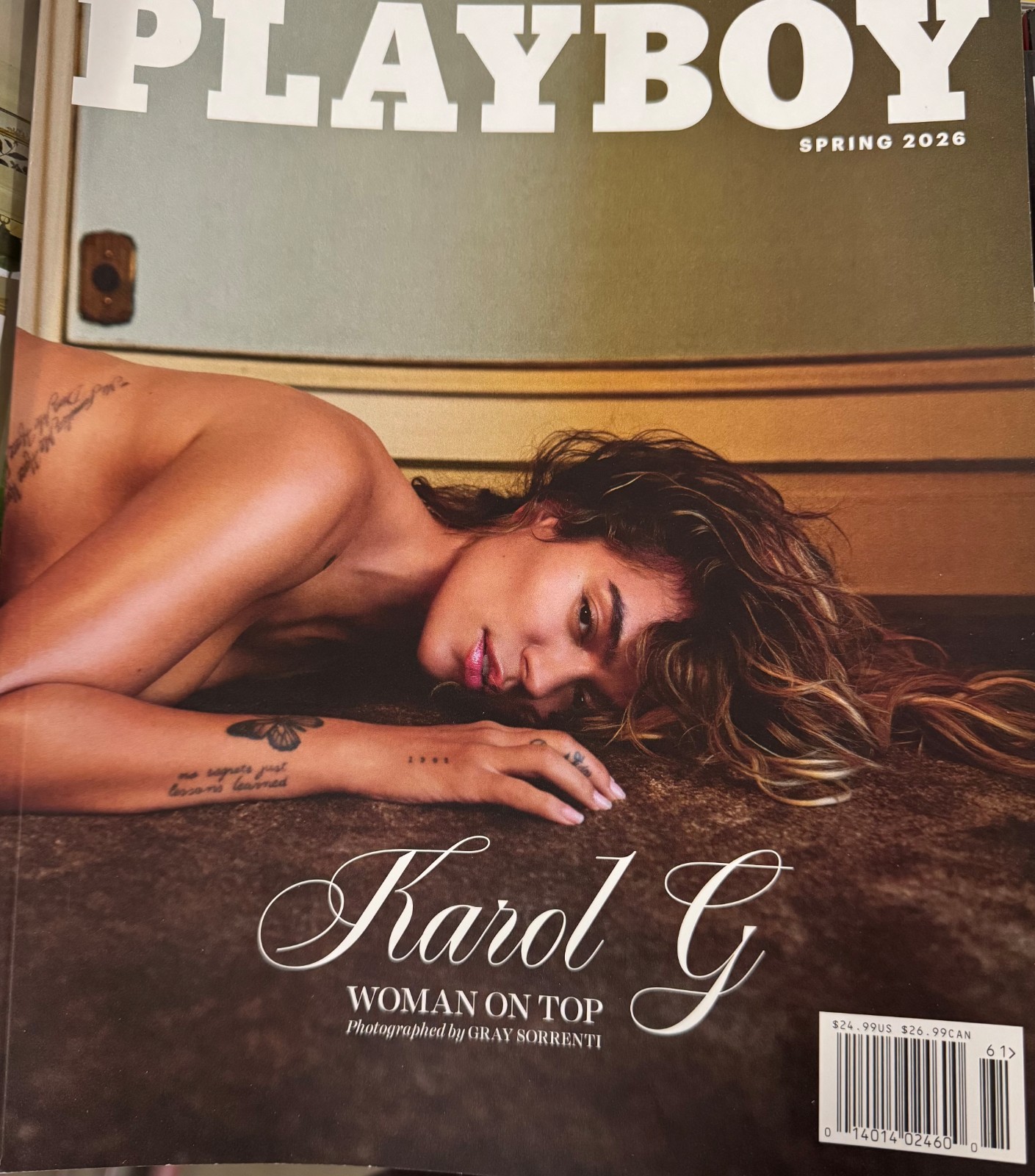 PLAYBOY Magazine Spring 2026: Karol G - Issue 61