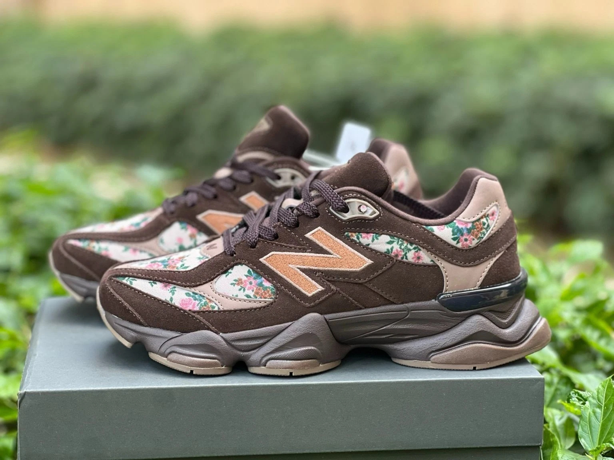 New Balance 9060 Brown atmos Pink Timeless Beauty Unisex Mensize