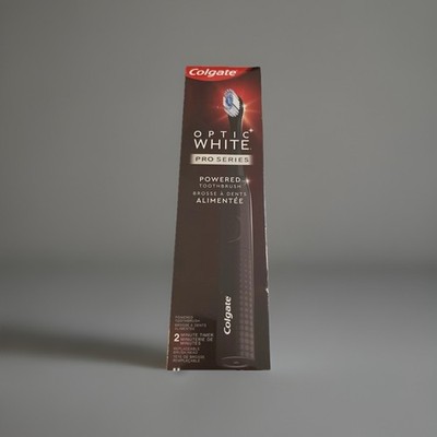 Colgate Optic White Pro Series Powered Toothbrush NEW In Box