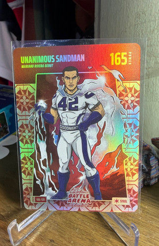 2025 Battle Arena Unanimous Sandman Great Grandmas Linoleum Steel #GGL-531 NYY