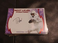 TREBOR PENA 2026 SAGE High Series AUTO Next Level Signatures Red Penn State 🔥