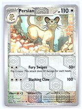 PERSIAN 049/064 REVERSE HOLO SHROUDED FABLE POKEMON TCG CARD