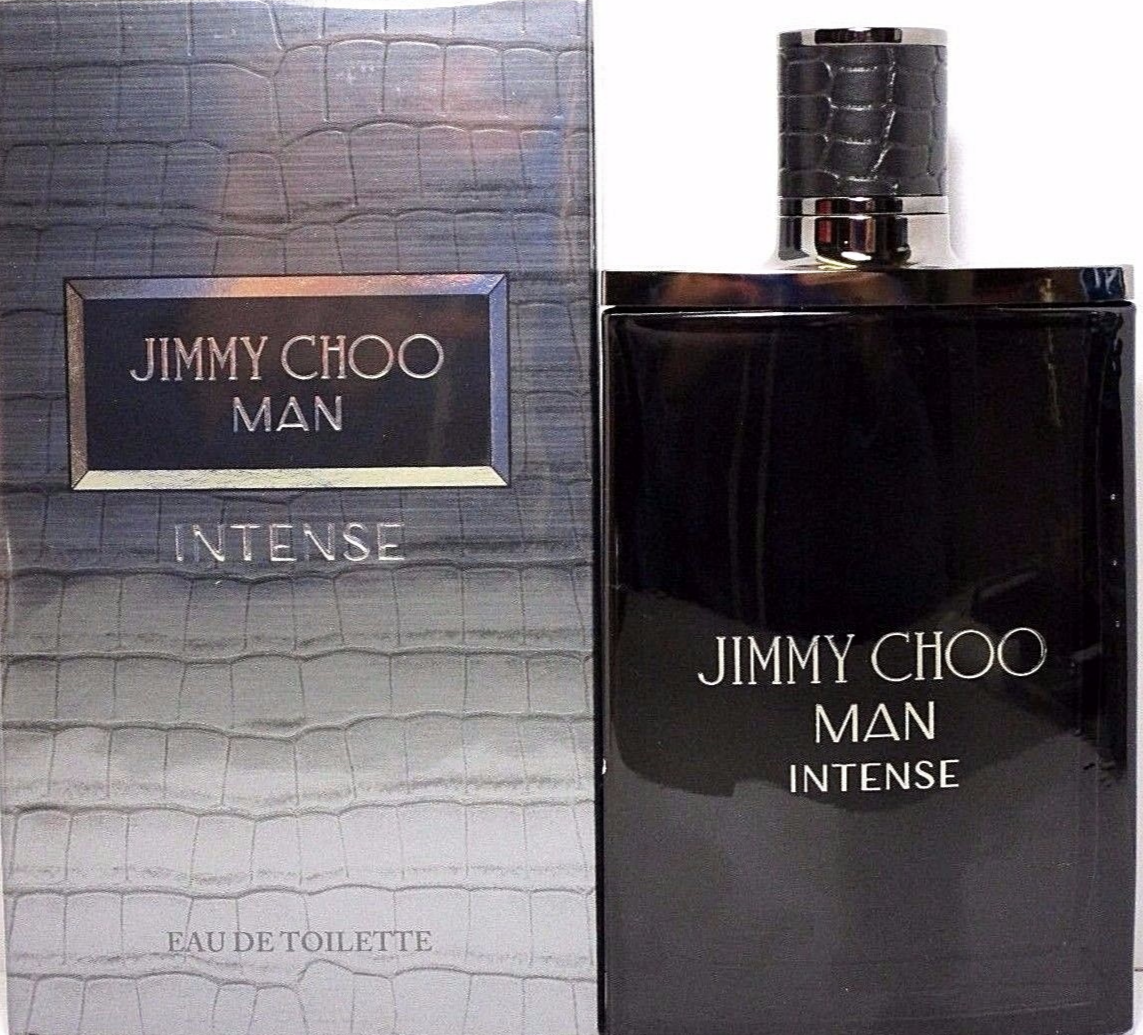 JIMMY CHOO MAN INTENSE Eau De Toilette Spray FOR MEN 3.3 Oz / 100