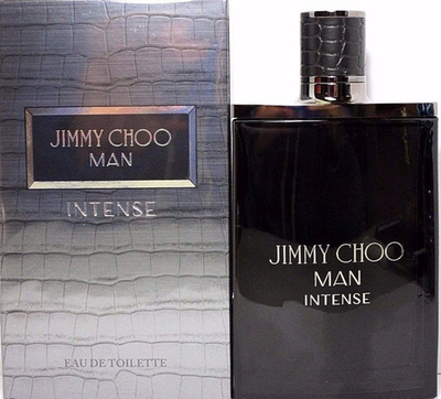 JIMMY CHOO MAN INTENSE Eau De Toilette Spray FOR MEN 3.3 Oz / 100