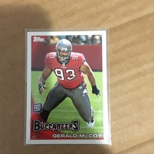 2010 Topps Gerald McCoy Rookie Tampa Bay Buccaneers #410
