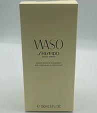 WASO SHISEIDO Ginza Tokyo Quick Gentle Cleanser-150ml/5 oz-New in Retail Box