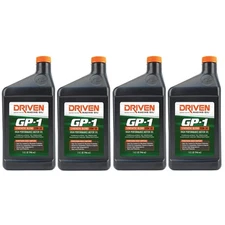 Driven Racing Oil 19506, GP-1 High Perf. Oil, Synthetic Blend 20W-50, 4 Qts