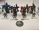 New ListingVintage 1996 TMNT Muta Force set of 4 Very MINTY With Perfect Stickers COMPLETE