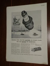 Magazine Ad* - 1937 - Champion Spark Plugs - Toledo, OH - hydroplanes-2