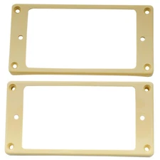 Musiclily Pro Cream Curved Humbucker Pickup Rings Set For China Epiphone Guitar