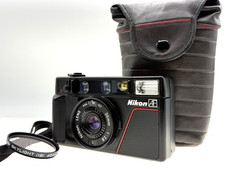 **Mint w/ Case** Nikon L35 AF P&S Film Camera 35mm F2.8 Lens From JAPAN