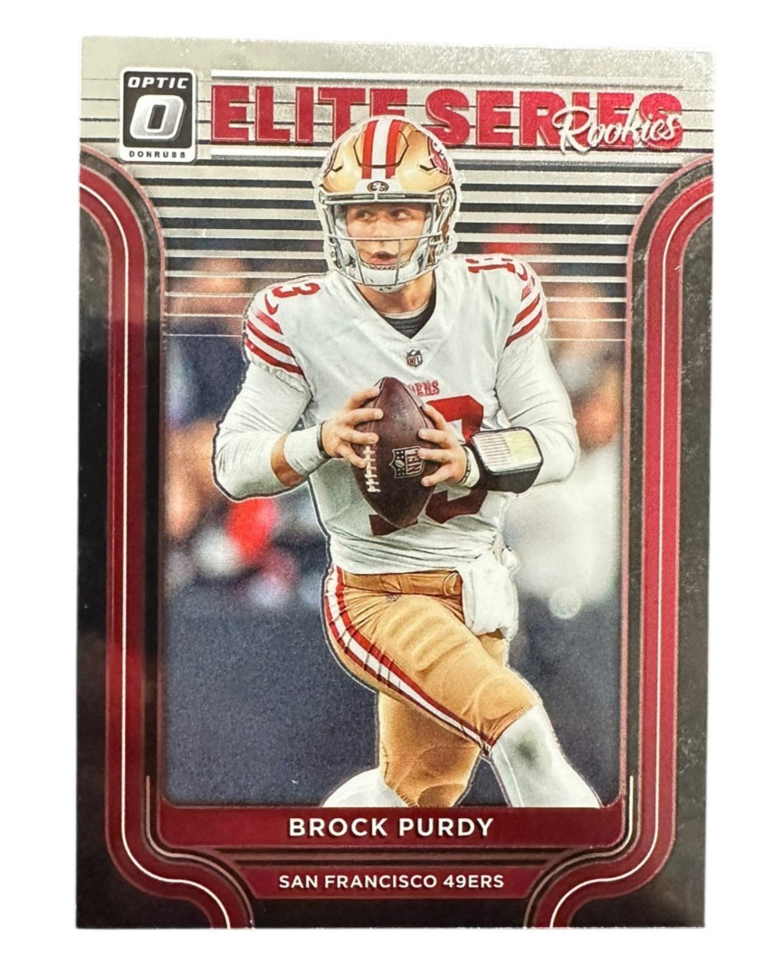 2022 Panini Donruss Optic - The Elite Series Rookies Brock Purdy #ESR-11 (RC)