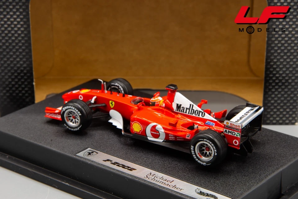 1:43 Ferrari F2002 M. Schumacher - HotWheels - Immagine 2 di 3