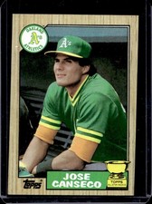 1987 Topps Jose Canseco All-Star #620 Athletics
