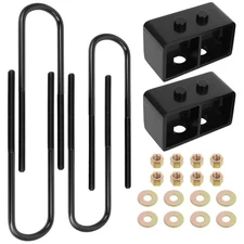 3" Rear Leveling Lift Kit w/ U-Bolts Fit For Ford F-150 2021 2022 2023 2024