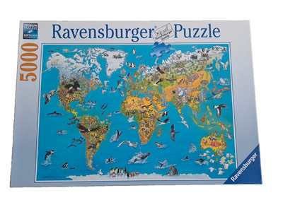 Ravensburger 5000 Teile Puzzle 174287 Faszination Erde komplett  2013 OVP