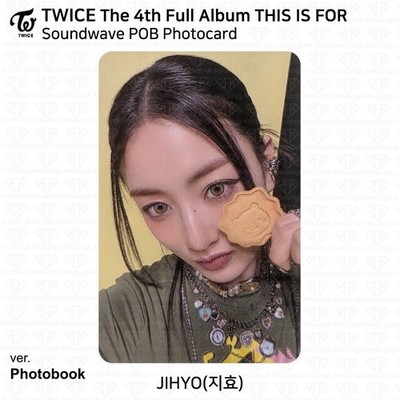 TWICE 4th Full Album THIS IS FOR Soundwave POB Photocard Benefit