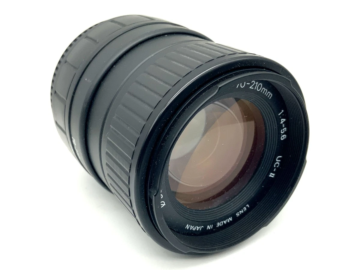 Nikon AF Camera Lenses 70-210mm Focal f/4-5.6 Maximum Aperture for