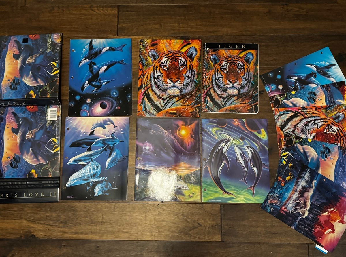 Vintage Christian Riese Lassen Trapper Keeper Binder Folder Lot