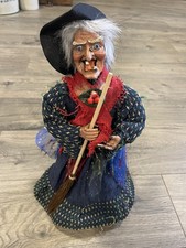 Plastic Halloween Witch Standing Witch Halloween Decoration Read Description