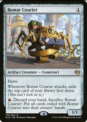X 1 Bomat Courier NM Kaladesh KLD 199 MTG Magic The Gathering