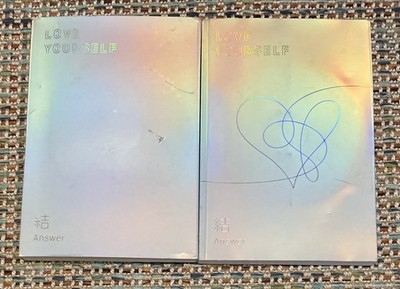 BTS - Love Yourself - Answer (CD ''E And F'' Version) Lot Of Two Cds. Misc Ins.