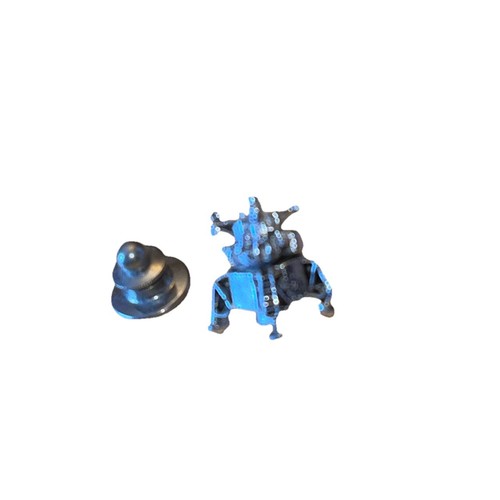 Módulo de aterrizaje lunar Tie-Tack solapa tono plata o prendedor de sombrero de colección - Imagen 6 de 6