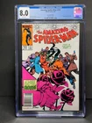 CGC 8.0 Amazing Spider-Man 253 1st Appearance The Rose Kingpin's Son Newsstand