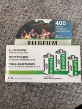 3 Pack 35mm FUJIFILM ISO 400 Color Negative Film - 36 Exposures