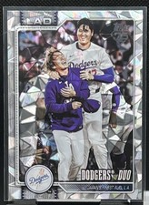 2026 Topps #265 Diamante Foil Dodgers Duo-Shohei Ohtani / Yoshinobu Yamamoto