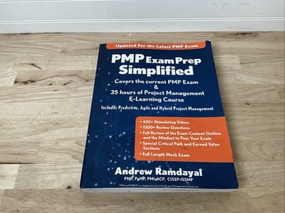 PMP Exam Prep Simplified: Covers the current PMP Exam Andrew Ramdayal book 2023
