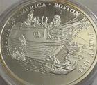 History of America Boston Tea Party Round - .999 Silver / 20 Grams