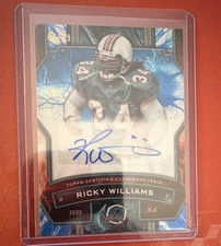 Topps 2025 Resurgence Ricky Williams Resurgence Signatures Auto RS-RWI 68/99