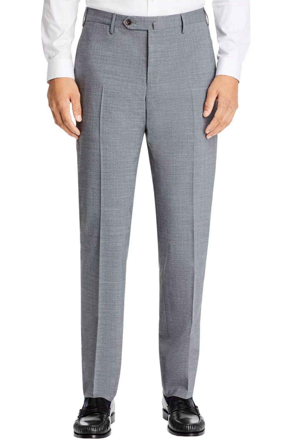 PT01 Мужские брюки Pantaloni Torino Solaro из шерсти и хлопка 40 Серый IT 58 21090₽