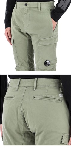 CP Company Stretch-Satin-Cargo-Hose mit Linsenemblem 19CMPA068A 612 144961497 - Picture 7 of 11