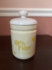 Vintage Harry Potter And The Sorcerer’s Stone Bertie Boots Ceramic Jar Y2K