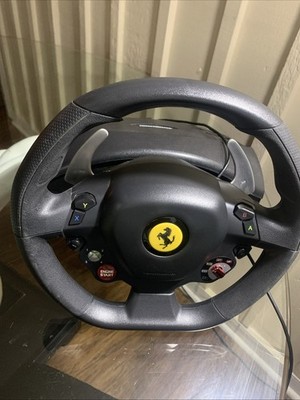 Thrustmaster Ferrari 458 Spider Steering Wheel for Xbox  With Every Attchment!