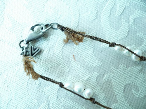 Vintage Silpada Sterling Silver Silk Rose Quartz Pink Pearl Long Necklace N1428 - Picture 5 of 5