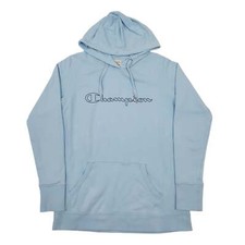 CHAMPION Hoodie Cotton Blend Jumper Sweatshirt Mens M