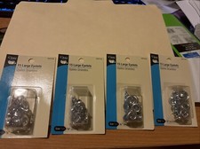 4x Dritz Large Eyelet 15 Count 1/4 6mm